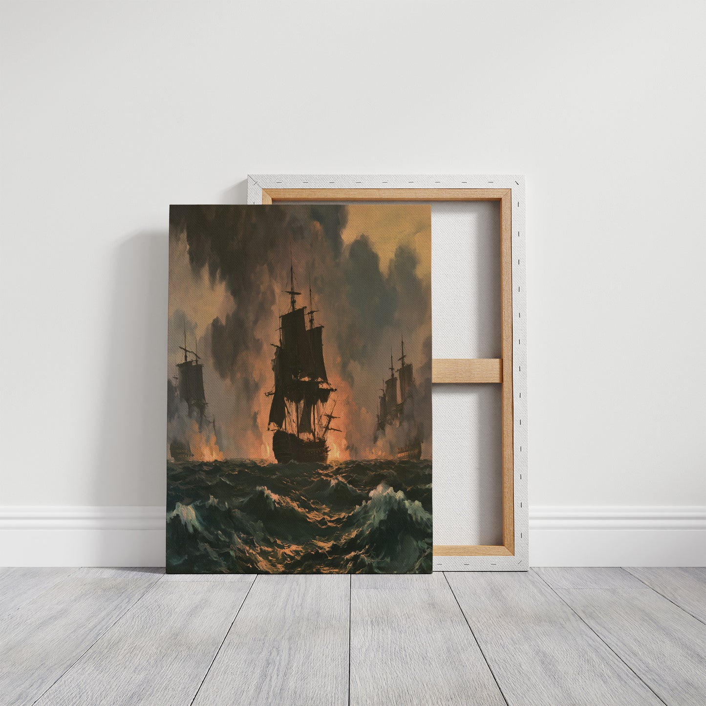 Ghost Fleet On Burning Seas