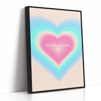 Trust The Process Heart Glow