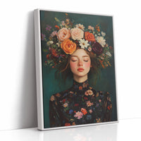 Floral Reverie in Midnight Bloom