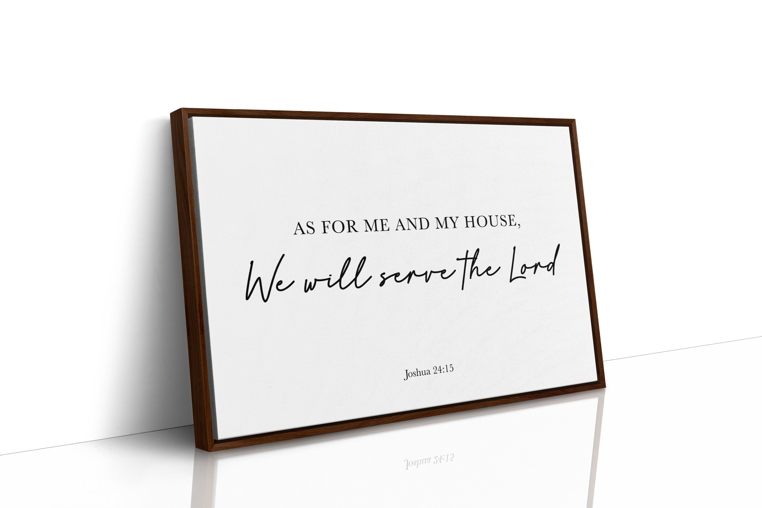 Sacred Declaration In Elegant Typography