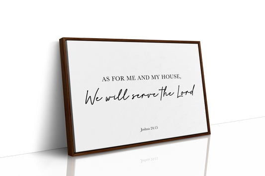 Sacred Declaration In Elegant Typography