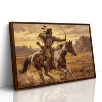 Desert Rider Drawing His Bow