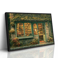 Bookshop Wrapped in Green