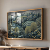 Fireflies Dance Through Tuscan Hills