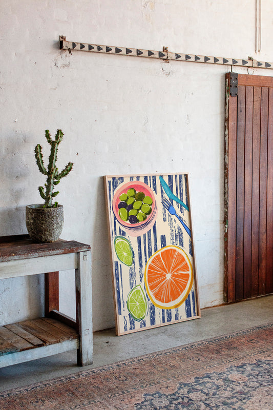 Summer Kitchen Sings In Citrus