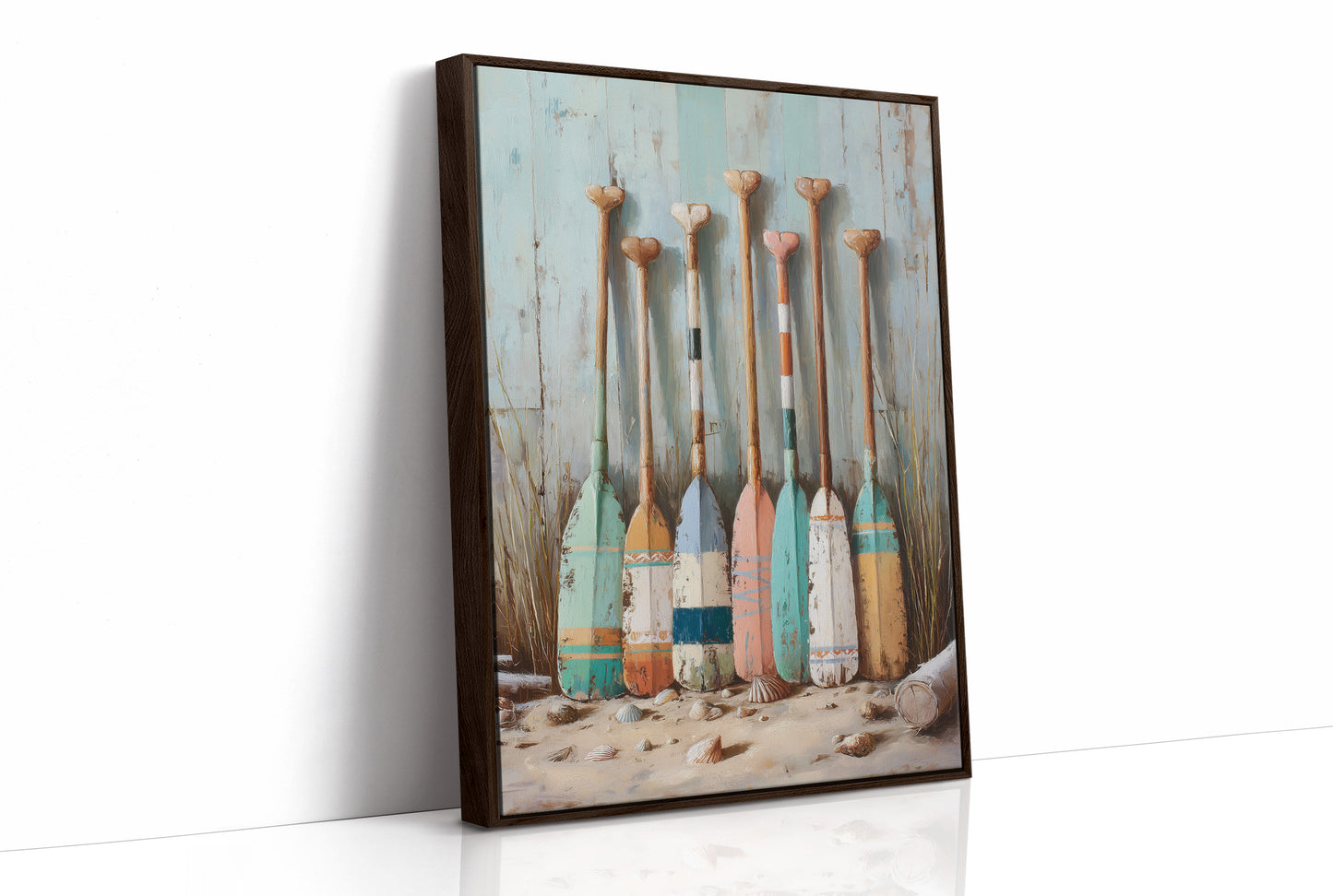 Pastel Oars Await Summer Adventures