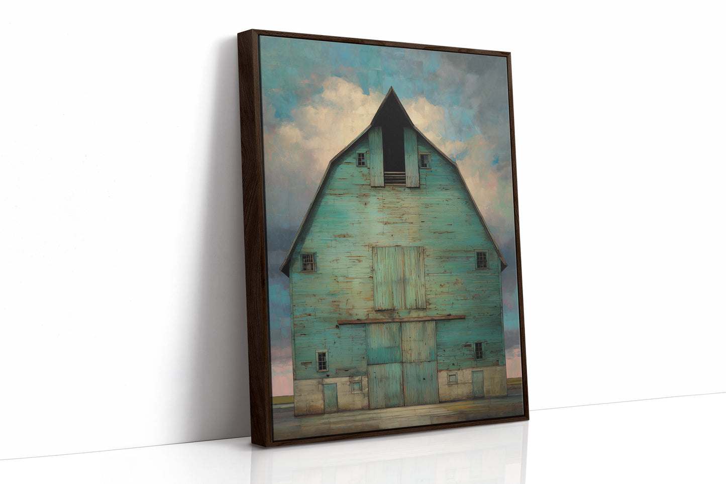 Weathered Sentinel of Turquoise Fields