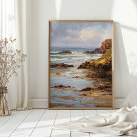 Tides Embrace the Weathered Shore