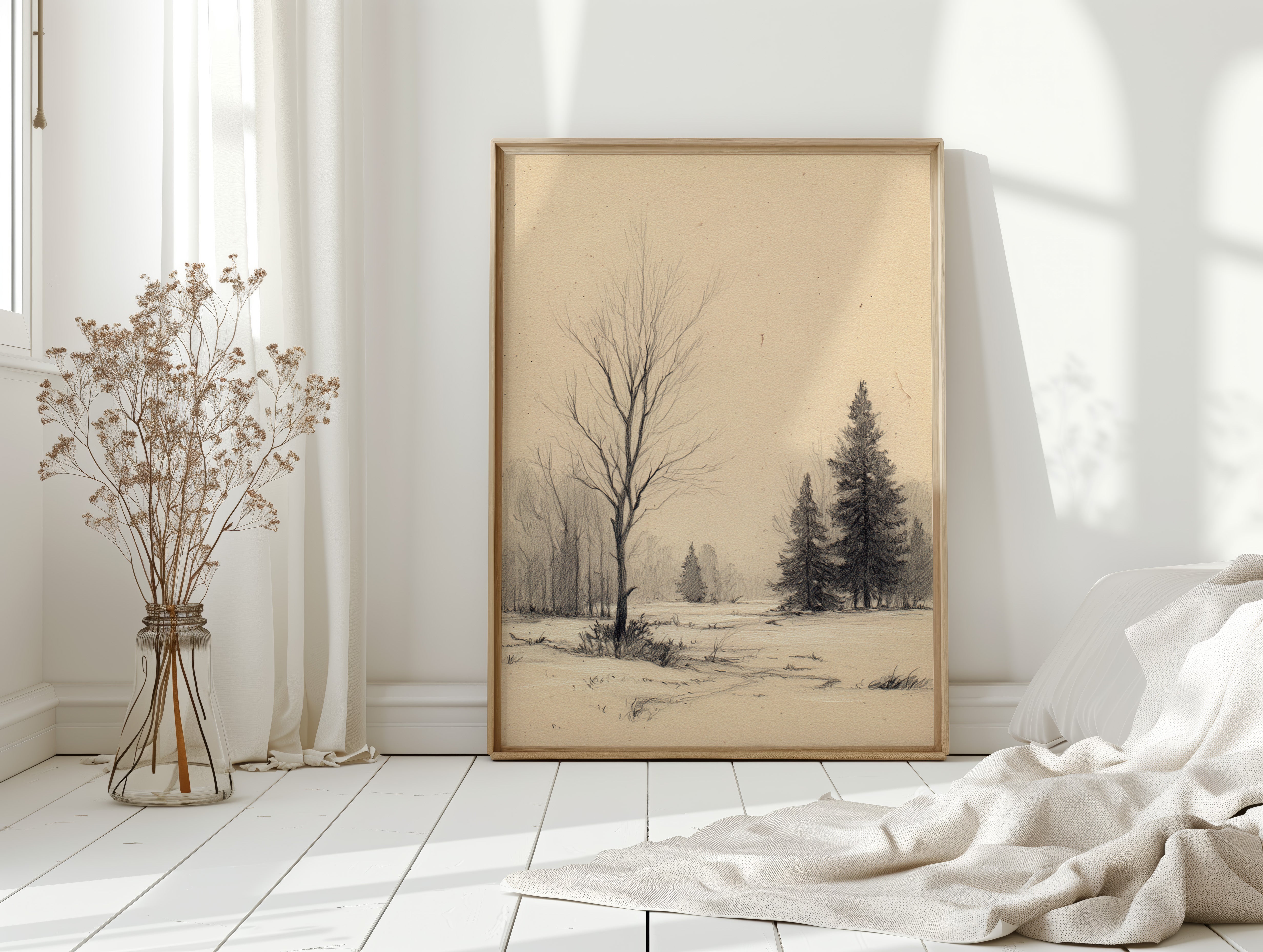 When Silence Paints the Frost