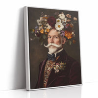 Velvet Gentleman in Wildflower Crown