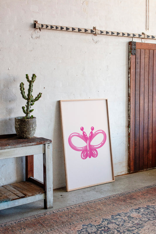 Pink Wings Paint Tomorrow's Promise