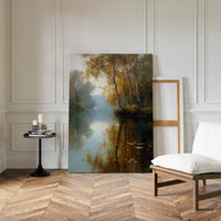 Autumn Reflections on Tranquil Waters