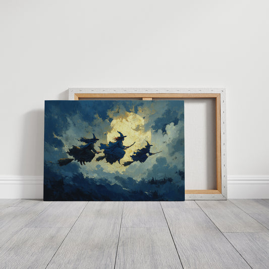 Flight Beneath the Harvest Moon