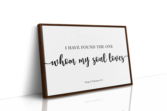 Sacred Vows in Elegant Typography