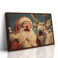 Laughter Shared Between North Pole Friends