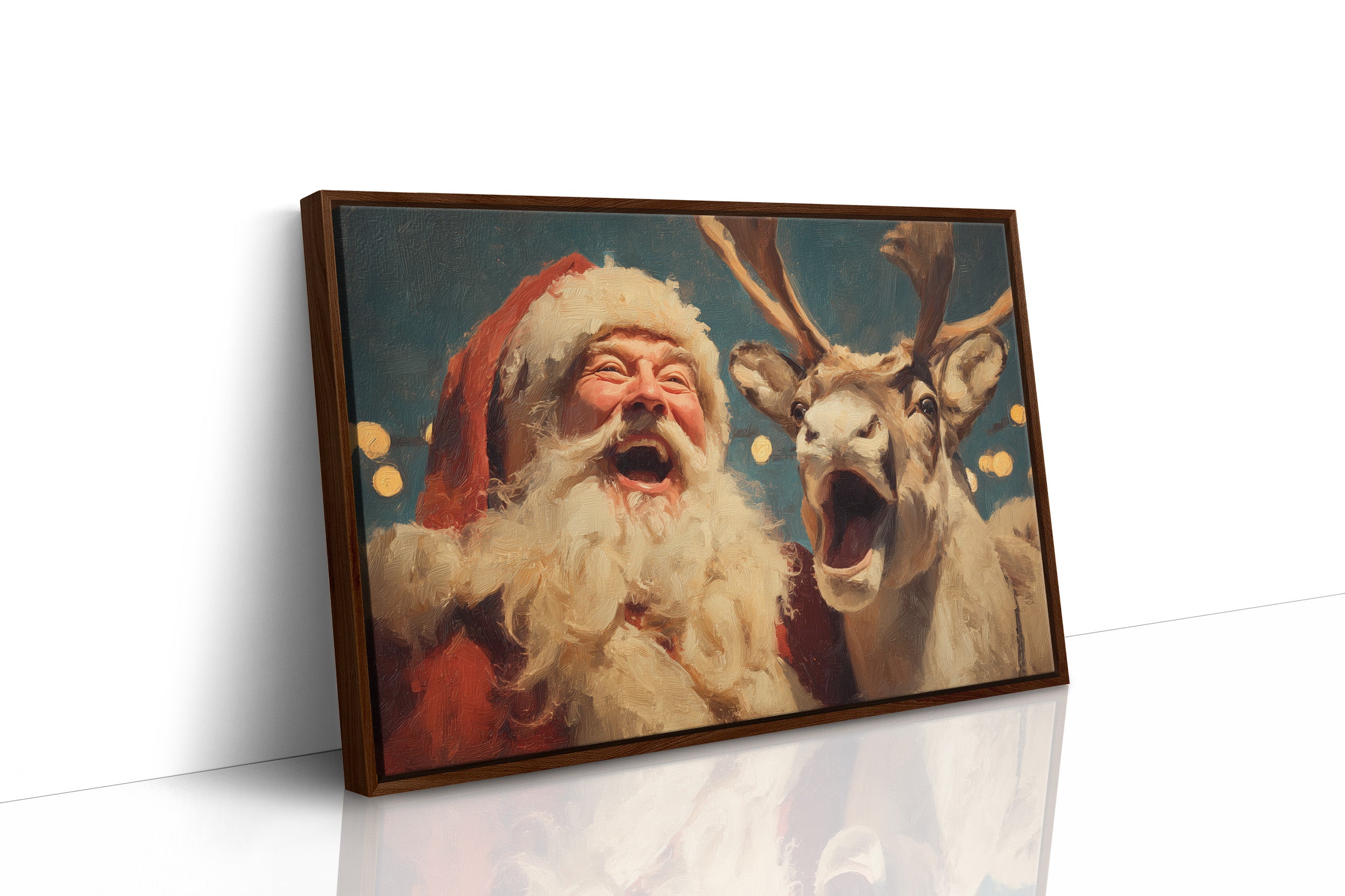 Laughter Shared Between North Pole Friends
