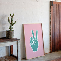 Peace Signs Paint Summer Stories