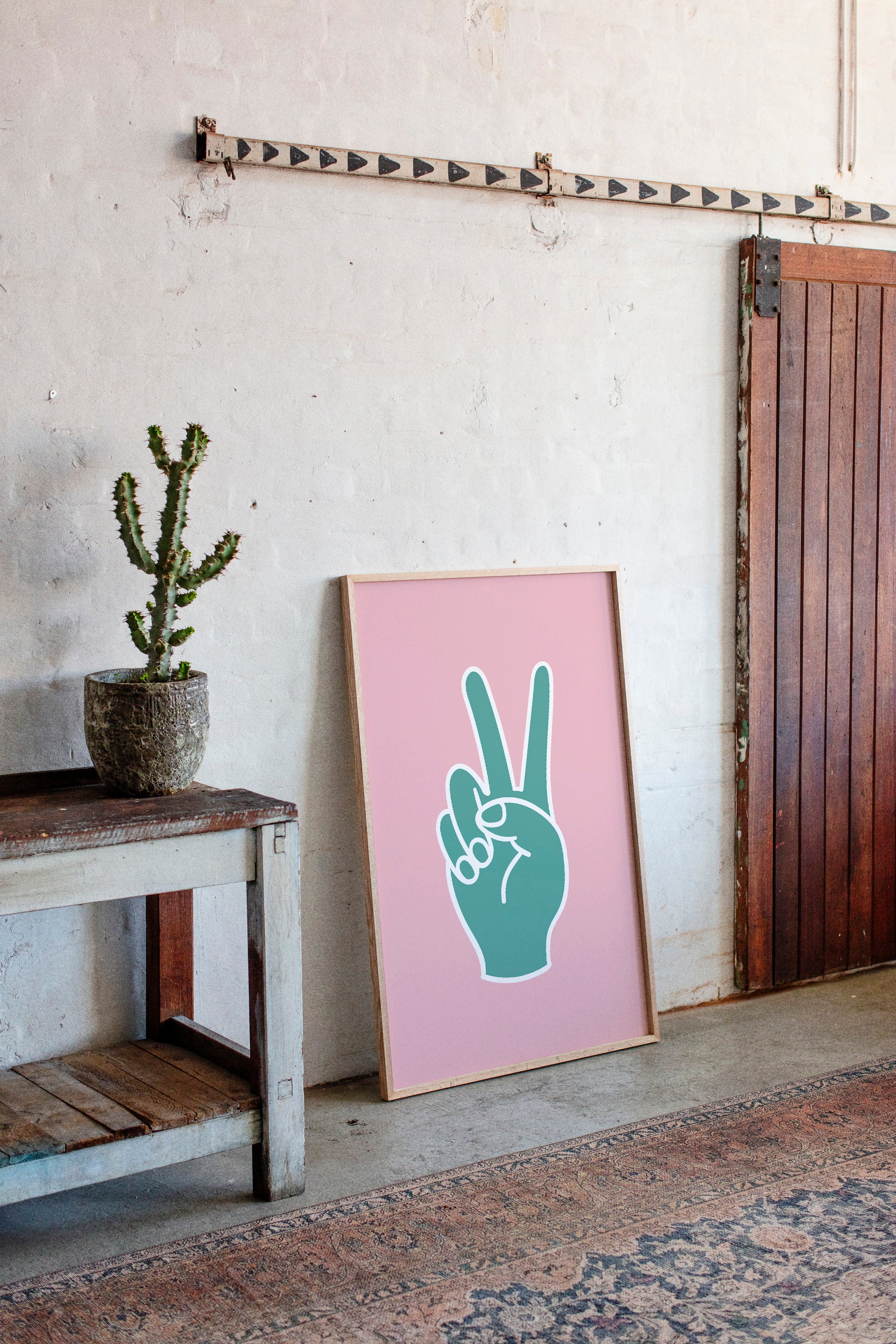 Peace Signs Paint Summer Stories