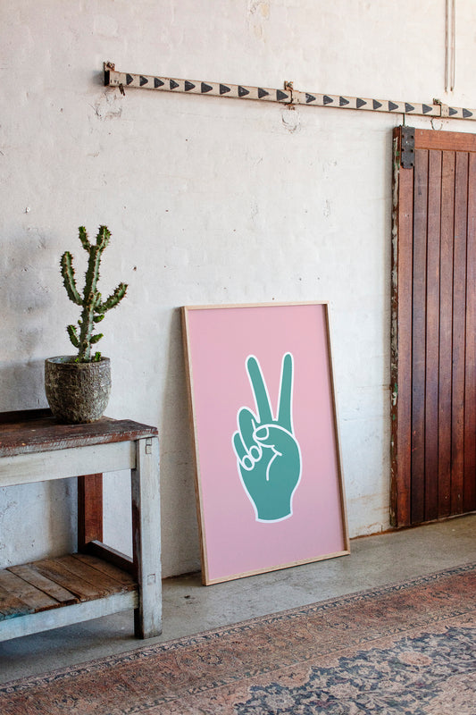 Peace Signs Paint Summer Stories