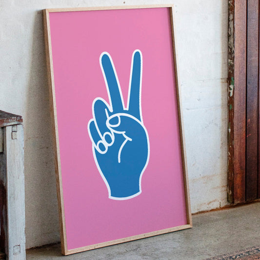 Peace Signs Paint Summer Stories