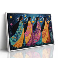 Sacred Stars Dance Through Night