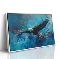 Soaring Through Storm-Painted Skies