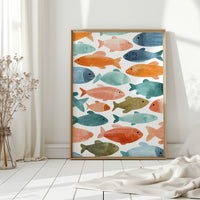 Currents of Color Beneath Waves