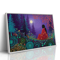 Moonlit Garden Holds Sacred Stories