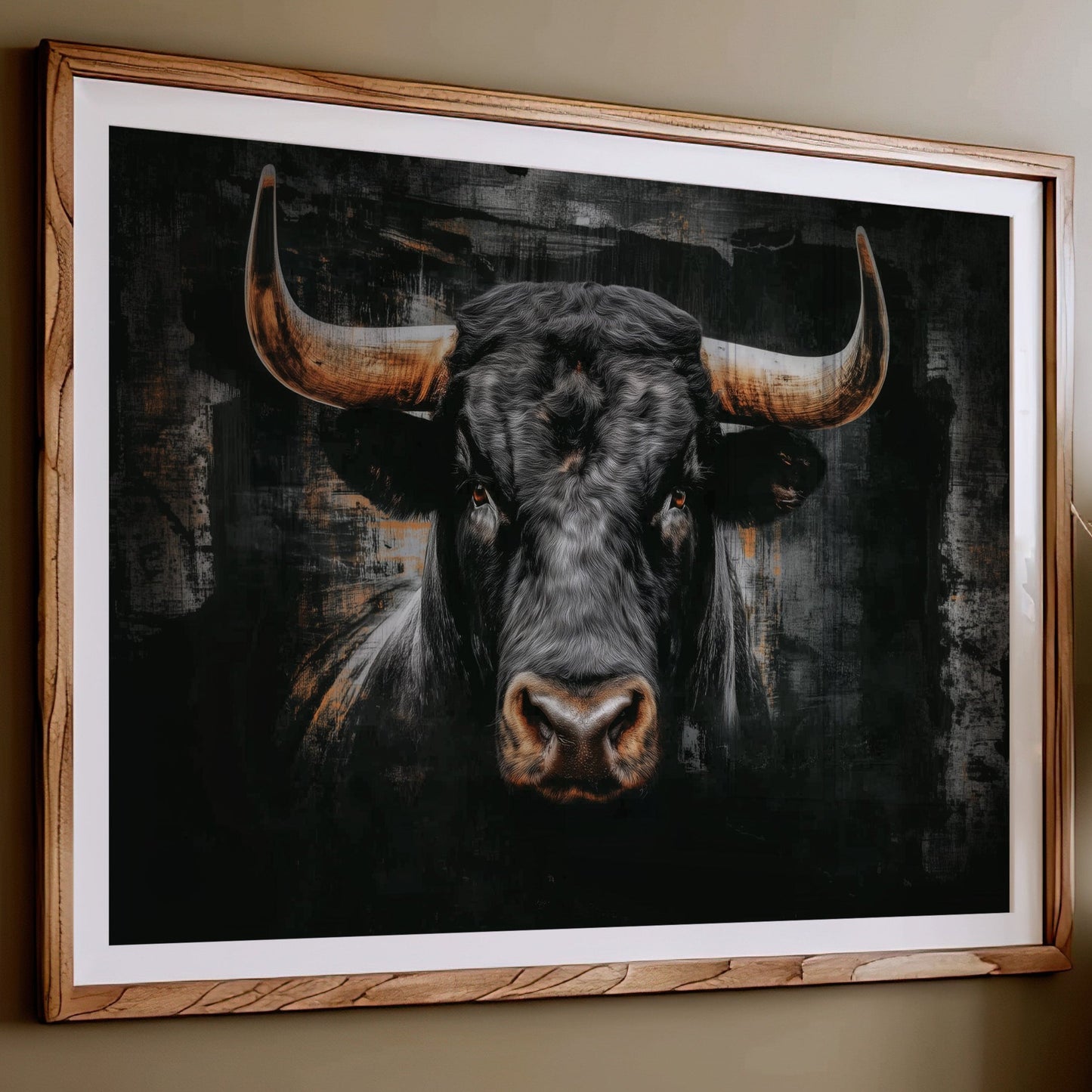 Midnight Bulls Wear Golden Crowns