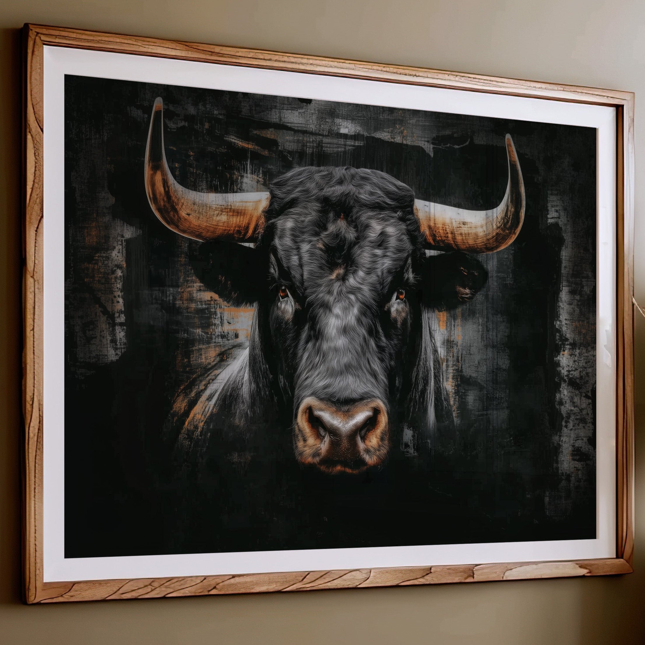 Midnight Bulls Wear Golden Crowns