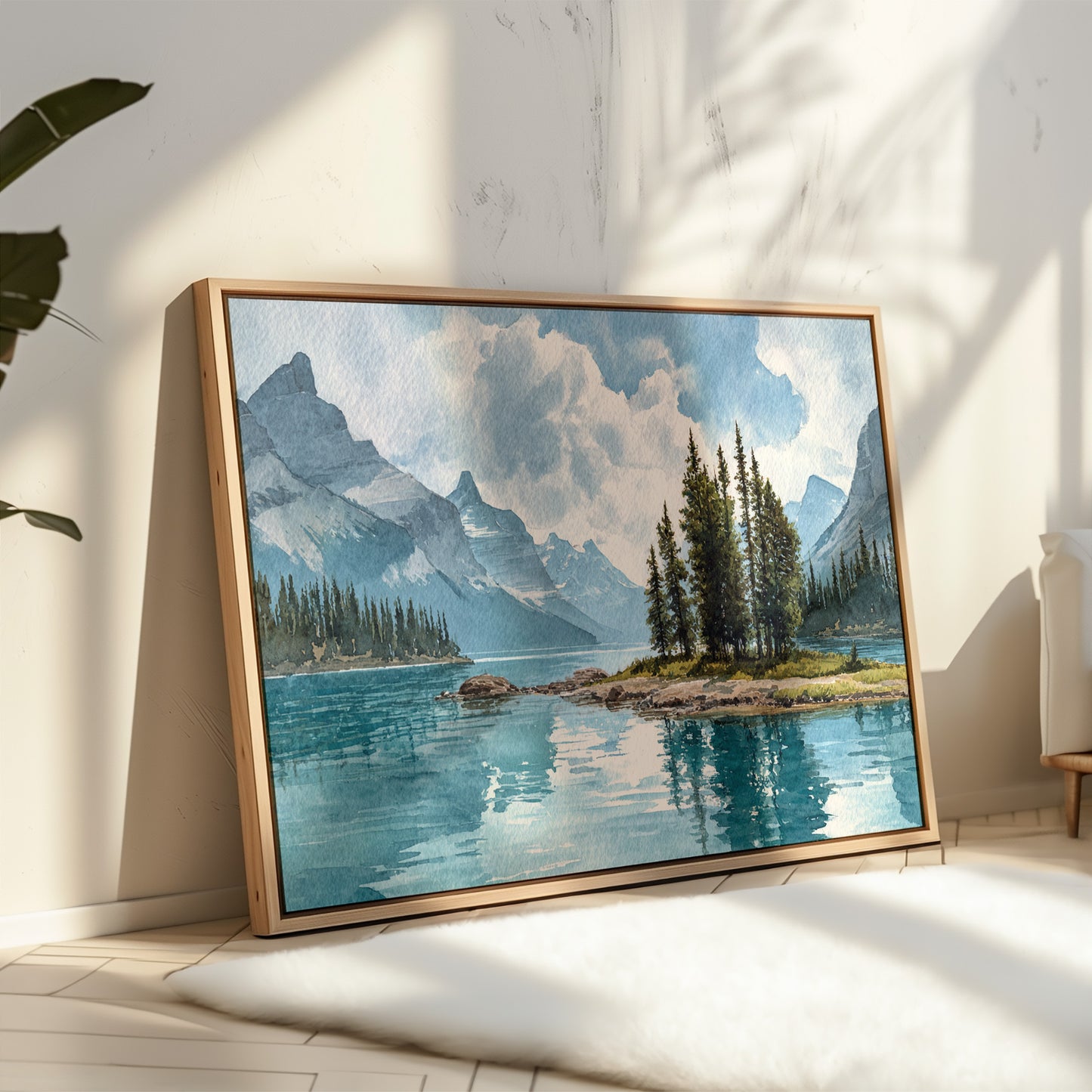 Alpine Waters Mirror Mountain Dreams