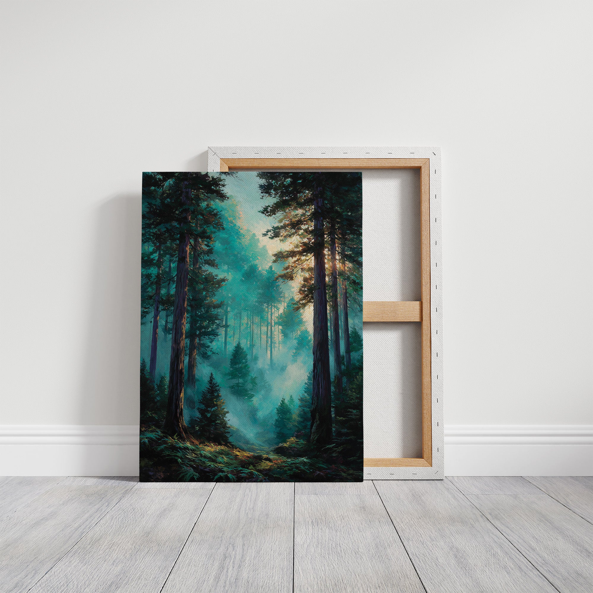 Teal Hush of the Woods
