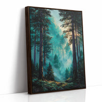 Teal Hush of the Woods