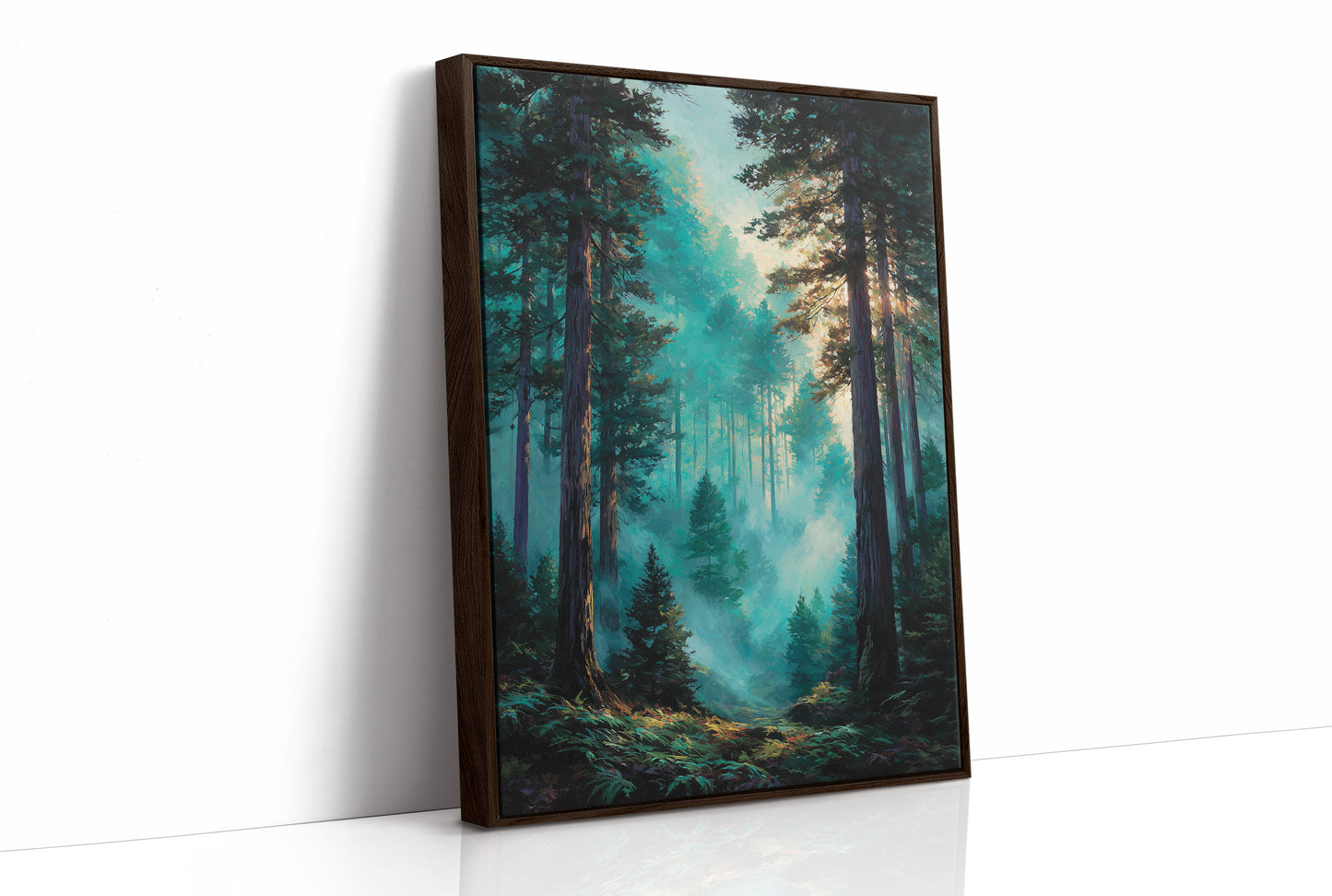 Teal Hush of the Woods
