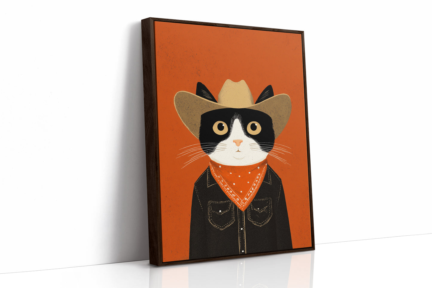 Bold Little Bandit Cat