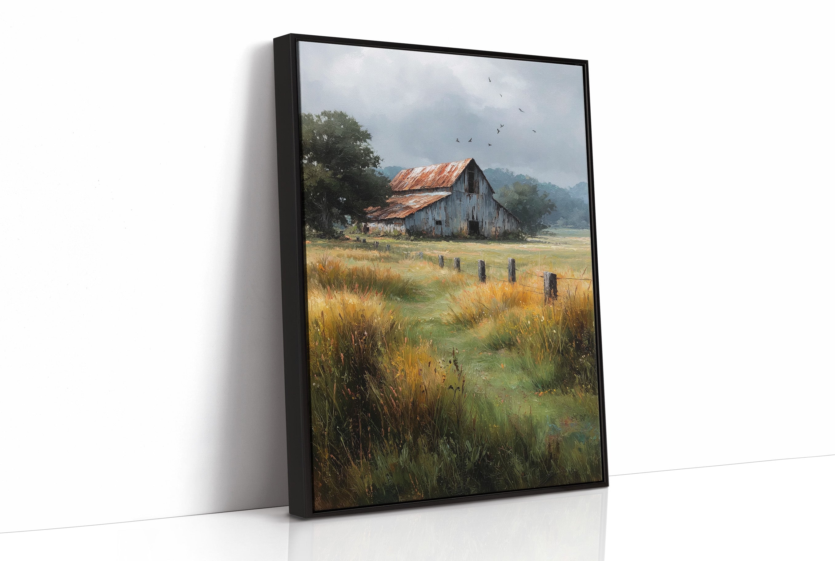 The Old Barn Remembers Rain