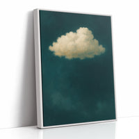 Lonely Cloud in Emerald Silence