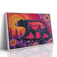 Spirit Bear's Inner Fire Glows