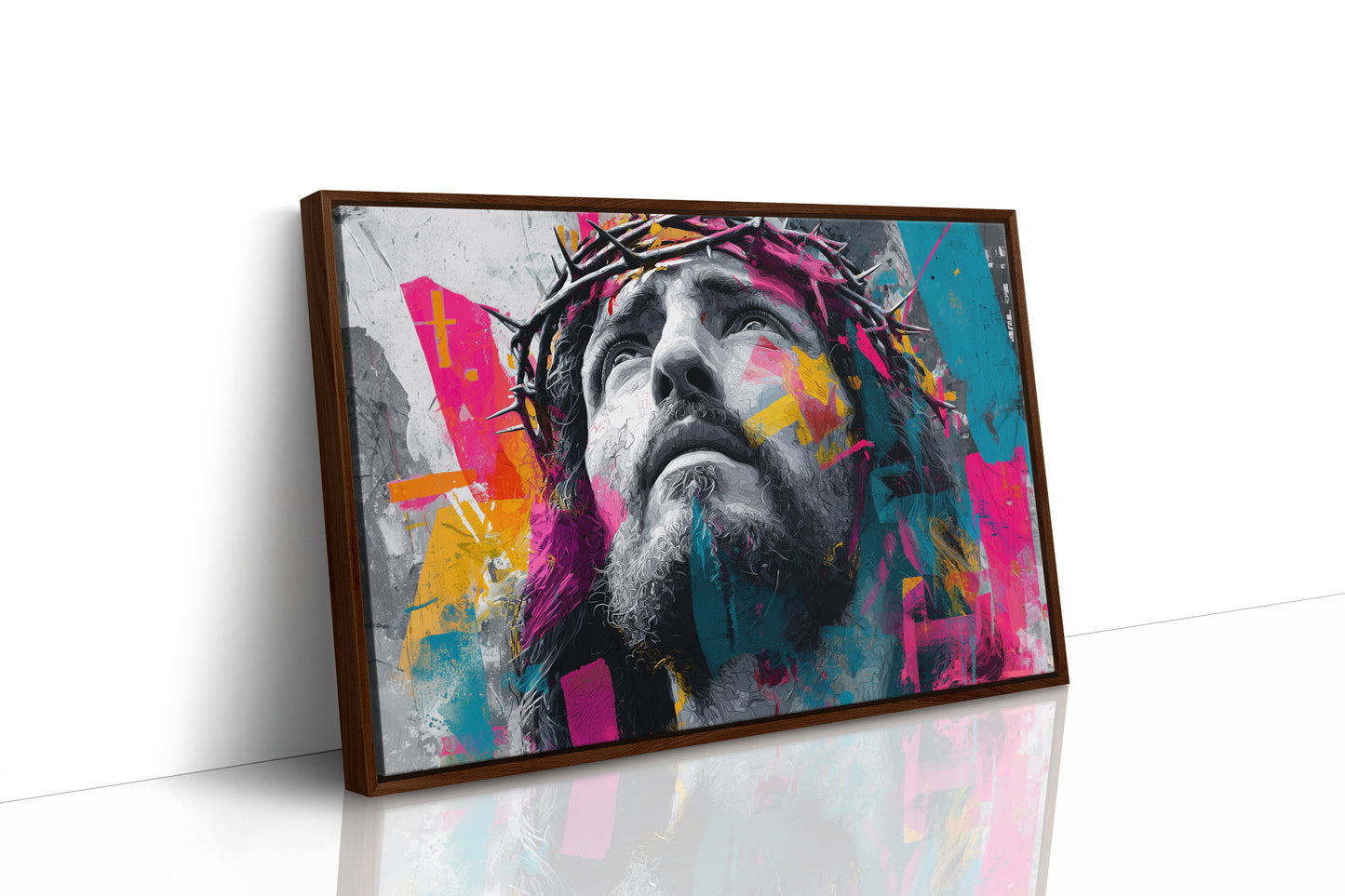 Faith Painted In Neon Prayer