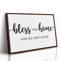 Threshold Blessing In Elegant Script