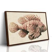 Lionfish in Antique Sepia