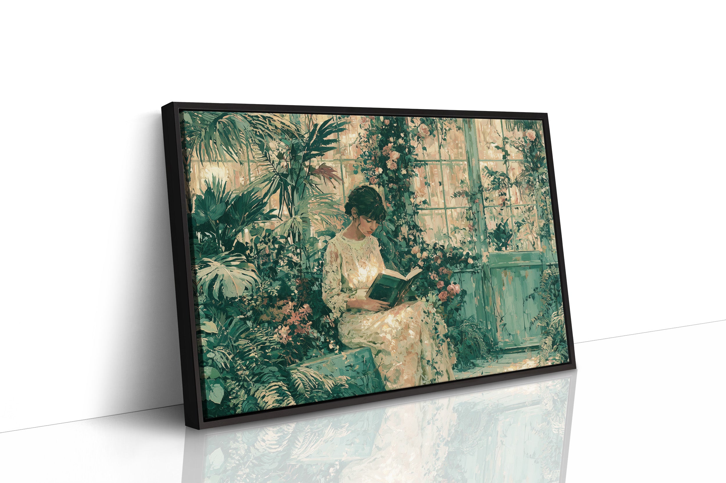Reading Light in the Greenhouse