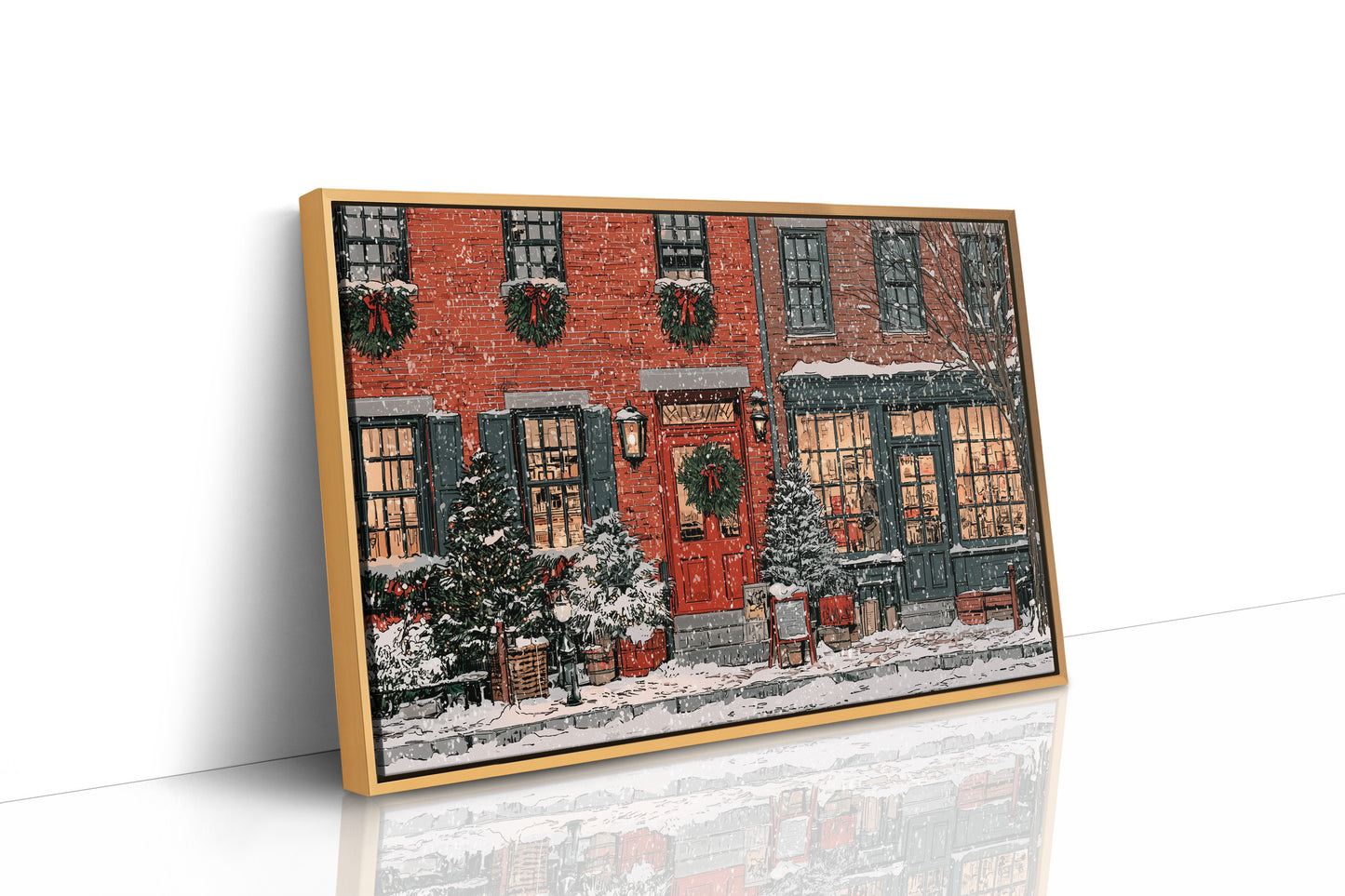 The Red Door Welcomes Winter