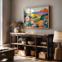 Rolling Hills Dance With Wild Blooms