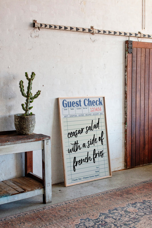 Lunch Orders Write Love Letters