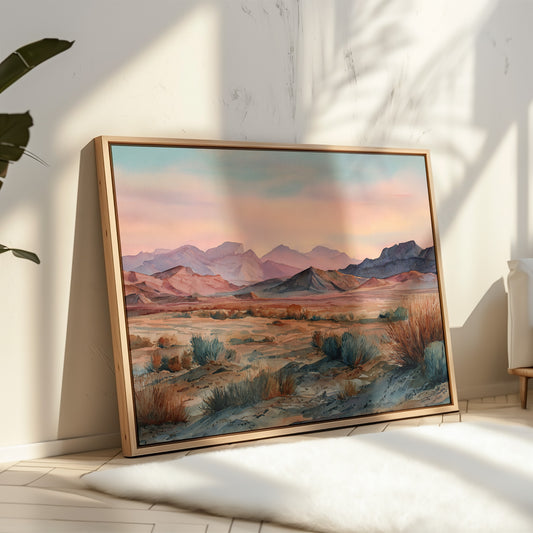 Dawn Paints The Desert's Wild Heart