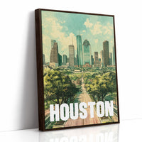 Houston, Riso Print