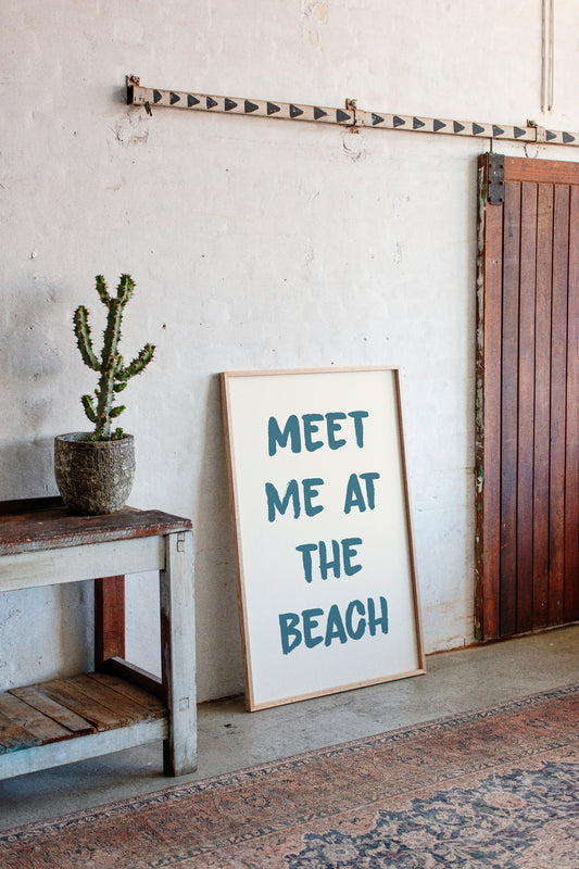 Ocean Letters Paint Summer Stories
