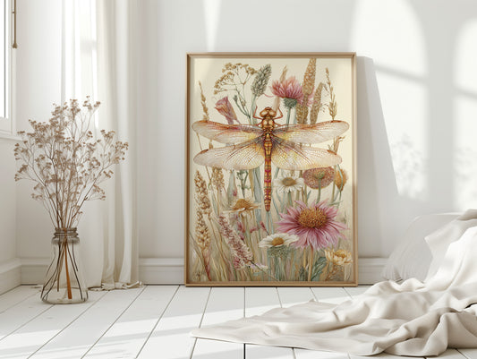 A Dance Among Golden Petals