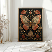 Embroidered Wings in Bloom